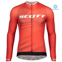 Completo Ciclismo 2020 Scott RC Pro rosso Squadre thermique Maglia Ciclismo Manica Lunga Completo Ciclismo 2020 Scott RC Pro rosso Squadre thermique Maglia Ciclismo Manica Lunga