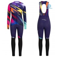 Completo Ciclismo 2020 Canyon Pro CS Donna Squadre thermique Maglia Ciclismo Manica Lunga e Salopette Lunga Completo Ciclismo 2020 Canyon Pro CS Donna Squadre thermique Maglia Ciclismo Manica Lunga e Salopette Lunga