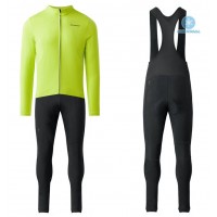 Completo Ciclismo 2020 Specialized giallo Squadre thermique Maglia Ciclismo Manica Lunga e Salopette Lunga Completo Ciclismo 2020 Specialized giallo Squadre thermique Maglia Ciclismo Manica Lunga e Salopette Lunga