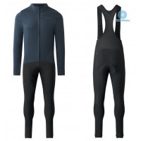 Completo Ciclismo 2020 Specialized Gris-blu Squadre thermique Maglia Ciclismo Manica Lunga e Salopette Lunga Completo Ciclismo 2020 Specialized Gris-blu Squadre thermique Maglia Ciclismo Manica Lunga e Salopette Lunga