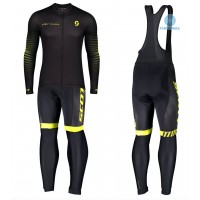 Completo Ciclismo 2020 Scott RC 1.0 nero-giallo Squadre thermique Maglia Ciclismo Manica Lunga e Salopette Lunga Completo Ciclismo 2020 Scott RC 1.0 nero-giallo Squadre thermique Maglia Ciclismo Manica Lunga e Salopette Lunga