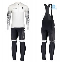 Completo Ciclismo 2020 Scott RC 1.0 bianca Squadre thermique Maglia Ciclismo Manica Lunga e Salopette Lunga Completo Ciclismo 2020 Scott RC 1.0 bianca Squadre thermique Maglia Ciclismo Manica Lunga e Salopette Lunga