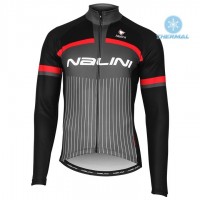 Completo Ciclismo 2020 Nalini Thebe nero-rosso Squadre thermique Maglia Ciclismo Manica Lunga Completo Ciclismo 2020 Nalini Thebe nero-rosso Squadre thermique Maglia Ciclismo Manica Lunga