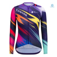 Completo Ciclismo 2020 Canyon Pro CS Donna Squadre thermique Maglia Ciclismo Manica Lunga Completo Ciclismo 2020 Canyon Pro CS Donna Squadre thermique Maglia Ciclismo Manica Lunga