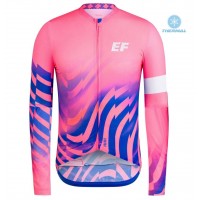 Completo Ciclismo 2020 EF Pro Cycling Rose Squadre Salopette Lunga Ciclismo thermique Completo Ciclismo 2020 EF Pro Cycling Rose Squadre Salopette Lunga Ciclismo thermique