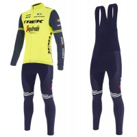 Completo Ciclismo 2020 Trek Segafredo Usine Racing giallo Squadre Maglia Ciclismo Manica Lunga e Salopette Completo Ciclismo 2020 Trek Segafredo Usine Racing giallo Squadre Maglia Ciclismo Manica Lunga e Salopette