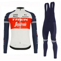 Completo Ciclismo 2020 Trek Segafredo Usine Racing bianca-rosso Squadre Maglia Ciclismo Manica Lunga e Salopette Completo Ciclismo 2020 Trek Segafredo Usine Racing bianca-rosso Squadre Maglia Ciclismo Manica Lunga e Salopette