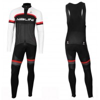 Completo Ciclismo 2020 Nalini Thebe nero-bianca Squadre Maglia Ciclismo Manica Lunga e Salopette Completo Ciclismo 2020 Nalini Thebe nero-bianca Squadre Maglia Ciclismo Manica Lunga e Salopette