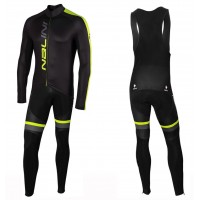 Completo Ciclismo 2020 Nalini LW nero-giallo Squadre Maglia Ciclismo Manica Lunga e Salopette Completo Ciclismo 2020 Nalini LW nero-giallo Squadre Maglia Ciclismo Manica Lunga e Salopette