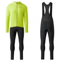 Completo Ciclismo 2020 Specialized giallo Squadre Maglia Ciclismo Manica Lunga e Salopette Completo Ciclismo 2020 Specialized giallo Squadre Maglia Ciclismo Manica Lunga e Salopette