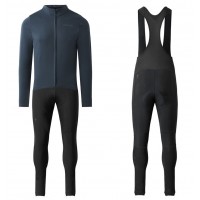 Completo Ciclismo 2020 Specialized Gris-blu Squadre Maglia Ciclismo Manica Lunga e Salopette Completo Ciclismo 2020 Specialized Gris-blu Squadre Maglia Ciclismo Manica Lunga e Salopette