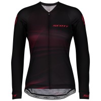 Completo Ciclismo 2020 Scott RC Pro nero-rosso Donna Squadre Maglia Ciclismo Manica Lunga Completo Ciclismo 2020 Scott RC Pro nero-rosso Donna Squadre Maglia Ciclismo Manica Lunga