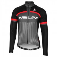 Completo Ciclismo 2020 Nalini Thebe nero-rosso Squadre Maglia Ciclismo Manica Lunga Completo Ciclismo 2020 Nalini Thebe nero-rosso Squadre Maglia Ciclismo Manica Lunga