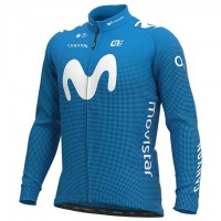 Completo Ciclismo 2020 MOVISTAR Squadre Maglia Ciclismo Manica Lunga Completo Ciclismo 2020 MOVISTAR Squadre Maglia Ciclismo Manica Lunga
