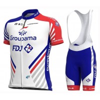 Completo Ciclismo 2020 FDJ MSquadre abbigliamento Bici Completo Maglia Ciclismo Corta e Salopette Completo Ciclismo 2020 FDJ MSquadre abbigliamento Bici Completo Maglia Ciclismo Corta e Salopette