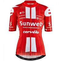 Completo Ciclismo 2020 SUMWEB rosso Donna Squadre Maglia Ciclismo Manica Corta Completo Ciclismo 2020 SUMWEB rosso Donna Squadre Maglia Ciclismo Manica Corta