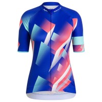 Completo Ciclismo 2020 Rapha Pro Donna blu-Color Squadre Maglia Ciclismo Manica Corta Completo Ciclismo 2020 Rapha Pro Donna blu-Color Squadre Maglia Ciclismo Manica Corta