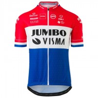 Completo Ciclismo 2020 JUMBO-VISMA Dutch champion Squadre Maglia Ciclismo Manica Corta Completo Ciclismo 2020 JUMBO-VISMA Dutch champion Squadre Maglia Ciclismo Manica Corta