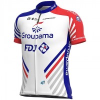 Completo Ciclismo 2020 FDJ Squadre Maglia Ciclismo Manica Corta Completo Ciclismo 2020 FDJ Squadre Maglia Ciclismo Manica Corta