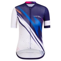 Completo Ciclismo 2020 Canyon blu-bianca Donna Squadre Maglia Ciclismo Manica Corta Completo Ciclismo 2020 Canyon blu-bianca Donna Squadre Maglia Ciclismo Manica Corta