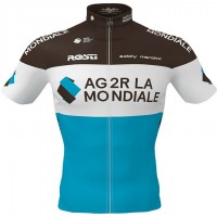 Completo Ciclismo 2020 AG2R Squadre Maglia Ciclismo Manica Corta Completo Ciclismo 2020 AG2R Squadre Maglia Ciclismo Manica Corta