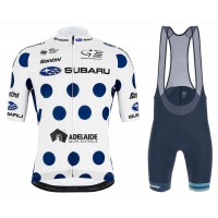 Completo Ciclismo 2020 Subaru Tour Down Under polka dot MSquadre abbigliamento Bici Completo Maglia Ciclismo Corta e Salopette Completo Ciclismo 2020 Subaru Tour Down Under polka dot MSquadre abbigliamento Bici Completo Maglia Ciclismo Corta e Salopette