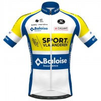 Completo Ciclismo 2020 SPORT Vlaanderen-Baloise Squadre Maglia Ciclismo Manica Corta Completo Ciclismo 2020 SPORT Vlaanderen-Baloise Squadre Maglia Ciclismo Manica Corta