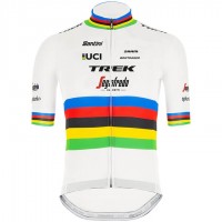 Completo Ciclismo 2020 Trek Segafredo World Champion bianca Squadre Maglia Ciclismo Manica Corta Completo Ciclismo 2020 Trek Segafredo World Champion bianca Squadre Maglia Ciclismo Manica Corta