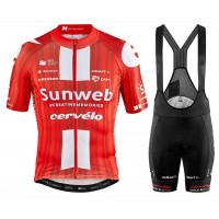 Completo Ciclismo 2020 SUMWEB rosso MSquadre abbigliamento Bici Completo Maglia Ciclismo Corta e Salopette Completo Ciclismo 2020 SUMWEB rosso MSquadre abbigliamento Bici Completo Maglia Ciclismo Corta e Salopette