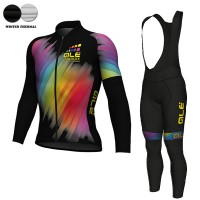2018 Ale N6 Winter Abbigliamento Ciclismo Maglia Ciclismo Manica Lunga e Salopette Lunga 22706UQ 2018 Ale N6 Winter Abbigliamento Ciclismo Maglia Ciclismo Manica Lunga e Salopette Lunga 22706UQ