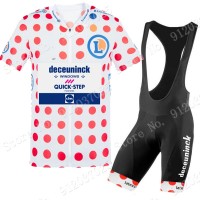 Polka Dota Deceuninck quick step Tour De France 2021 Team abbigliamento Bici Completo Maglia Ciclismo Corta e Salopette AtBEMr Polka Dota Deceuninck quick step Tour De France 2021 Team abbigliamento Bici Completo Maglia Ciclismo Corta e Salopette AtBEMr