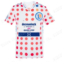 Polka Dota Deceuninck quick step Tour De France 2021 Team Maglia Ciclismo Manica Corta X4sHiL Polka Dota Deceuninck quick step Tour De France 2021 Team Maglia Ciclismo Manica Corta X4sHiL
