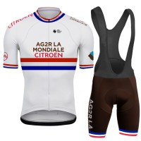 Ag2r France Champion Pro Team 2021 abbigliamento Bici Completo Maglia Ciclismo Corta e Salopette 3gj0PS Ag2r France Champion Pro Team 2021 abbigliamento Bici Completo Maglia Ciclismo Corta e Salopette 3gj0PS