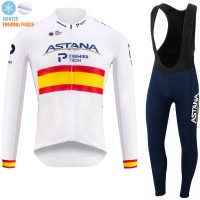 Spanish Winter Fleece Astana Pro Team 2021 Abbigliamento Maglia Ciclismo Manica Lunga e Salopette Lunga G03idA Spanish Winter Fleece Astana Pro Team 2021 Abbigliamento Maglia Ciclismo Manica Lunga e Salopette Lunga G03idA