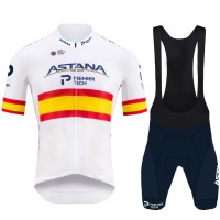 Spanish Astana Pro 2021 Team Maglia Ciclismo Manica Corta + Salopette Ciclismo bpuNBt Spanish Astana Pro 2021 Team Maglia Ciclismo Manica Corta + Salopette Ciclismo bpuNBt