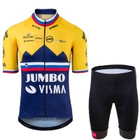 Jumbo Visma SLovenia Pro 2021 Team abbigliamento Bici Completo Maglia Ciclismo Corta e Salopette snuVwu Jumbo Visma SLovenia Pro 2021 Team abbigliamento Bici Completo Maglia Ciclismo Corta e Salopette snuVwu