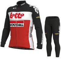 2021 Lotto Soudal Pro Team Abbigliamento Maglia Ciclismo Manica Lunga e Salopette Lunga arqoOz 2021 Lotto Soudal Pro Team Abbigliamento Maglia Ciclismo Manica Lunga e Salopette Lunga arqoOz