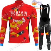 2022 Winter Bahrain Victorious Pro Team Abbigliamento Ciclismo Maglia Ciclismo Manica Lunga e Salopette Lunga QdTjJ 2022 Winter Bahrain Victorious Pro Team Abbigliamento Ciclismo Maglia Ciclismo Manica Lunga e Salopette Lunga QdTjJ