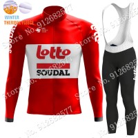 2022 Winter Lotto Soudal Pro Team Abbigliamento Ciclismo Maglia Ciclismo Manica Lunga e Salopette Lunga l49by 2022 Winter Lotto Soudal Pro Team Abbigliamento Ciclismo Maglia Ciclismo Manica Lunga e Salopette Lunga l49by