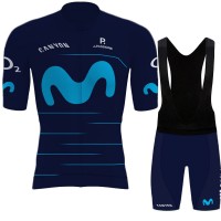 2022 Team Movistar abbigliamento Bici Completo Maglia Ciclismo Corta e Salopette LRx3r 2022 Team Movistar abbigliamento Bici Completo Maglia Ciclismo Corta e Salopette LRx3r