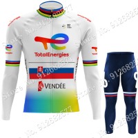 2022 Total New Energies Slovenia champion Pro Team Abbigliamento Ciclismo Maglia Ciclismo Manica Lunga e Salopette Lunga Kks5a 2022 Total New Energies Slovenia champion Pro Team Abbigliamento Ciclismo Maglia Ciclismo Manica Lunga e Salopette Lunga Kks5a