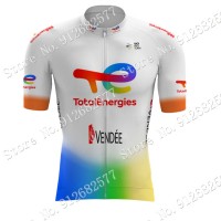 2022 Team Total New Energies Maglia Ciclismo Manica Corta EKHOO 2022 Team Total New Energies Maglia Ciclismo Manica Corta EKHOO