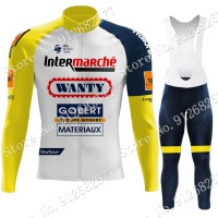2022 Winter Wanty Gobert Pro Team Abbigliamento Ciclismo Maglia Ciclismo Manica Lunga e pantaloni lunga oELAL 2022 Winter Wanty Gobert Pro Team Abbigliamento Ciclismo Maglia Ciclismo Manica Lunga e pantaloni lunga oELAL
