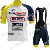 2022 Team Wanty Gobert abbigliamento Bici Completo Maglia Ciclismo Corta e Salopette Yellow UbEB8 2022 Team Wanty Gobert abbigliamento Bici Completo Maglia Ciclismo Corta e Salopette Yellow UbEB8
