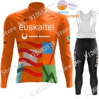 2022 Winter euskadi euskaltel Pro Team Abbigliamento Ciclismo Maglia Ciclismo Manica Lunga e Salopette Lunga BUxhx 2022 Winter euskadi euskaltel Pro Team Abbigliamento Ciclismo Maglia Ciclismo Manica Lunga e Salopette Lunga BUxhx