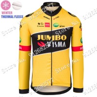 2022 Winter jumbo visma Pro Team Maglie Ciclismo Manica Lunga GP2re 2022 Winter jumbo visma Pro Team Maglie Ciclismo Manica Lunga GP2re