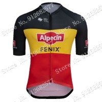 2022 Team Belgium alpecin fenix Fietskleding Fietsshirt Korte Mouw LKqaM 2022 Team Belgium alpecin fenix Fietskleding Fietsshirt Korte Mouw LKqaM