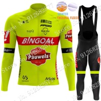 2022 Winter bingoal WALLONIE BRUXELLES Pro Team Abbigliamento Ciclismo Maglia Ciclismo Manica Lunga e pantaloni lunga FUgiL 2022 Winter bingoal WALLONIE BRUXELLES Pro Team Abbigliamento Ciclismo Maglia Ciclismo Manica Lunga e pantaloni lunga FUgiL