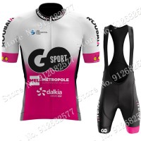 2022 Team go sport roubaix abbigliamento Bici Completo Maglia Ciclismo Corta e pantaloni HIEEc 2022 Team go sport roubaix abbigliamento Bici Completo Maglia Ciclismo Corta e pantaloni HIEEc