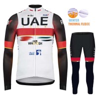 2022 Winter uae emirates Pro Team Abbigliamento Ciclismo Maglia Ciclismo Manica Lunga e Salopette Lunga runch 2022 Winter uae emirates Pro Team Abbigliamento Ciclismo Maglia Ciclismo Manica Lunga e Salopette Lunga runch